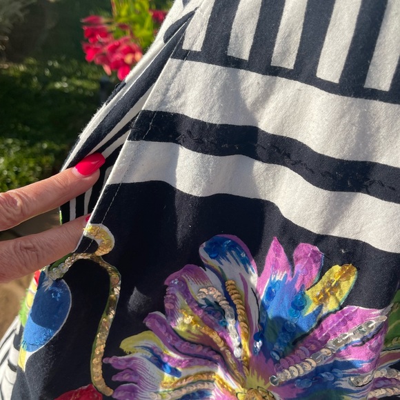 ❤️🖤🩷 Retro Sequin Skirt S/M - Picture 4 of 4